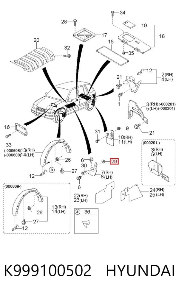  K999100502 Hyundai/Kia