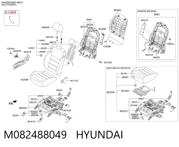  M082488049 Hyundai/Kia