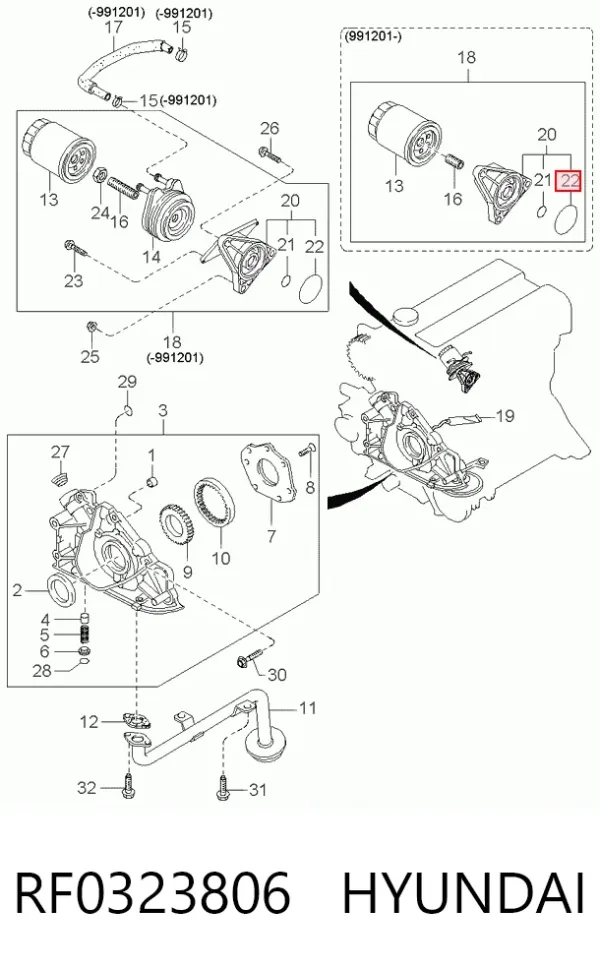  RF0323806 Hyundai/Kia