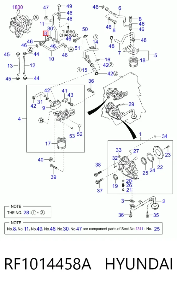  RF1014458A Hyundai/Kia