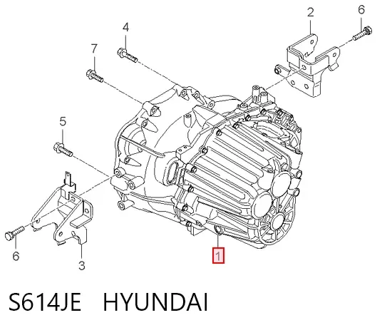 КПП S614JE Hyundai/Kia