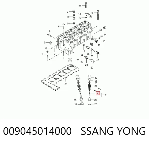  009045014000 Ssang Yong