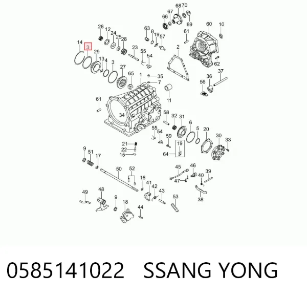  0585141022 Ssang Yong