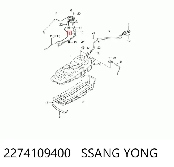  2274109400 Ssang Yong