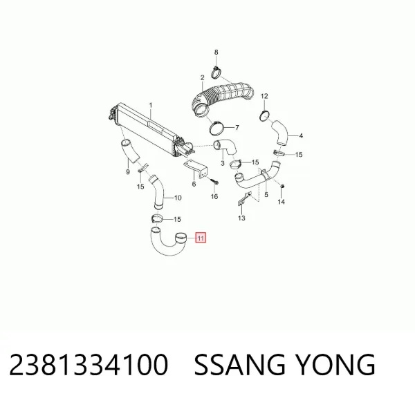  2381334100 Ssang Yong