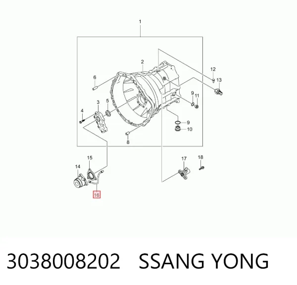  3038008202 Ssang Yong