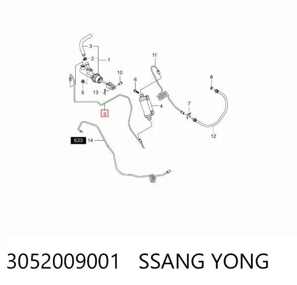  3052009001 Ssang Yong