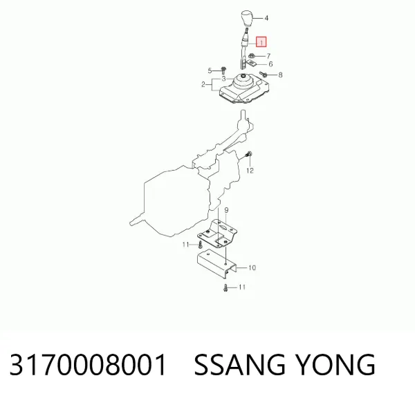  3170008001 Ssang Yong