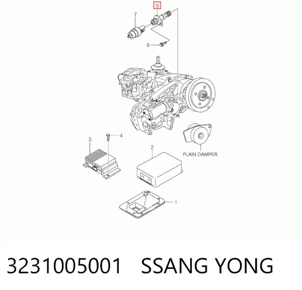  3231005001 Ssang Yong
