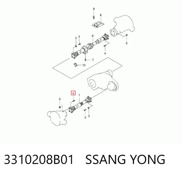  3310208B01 Ssang Yong