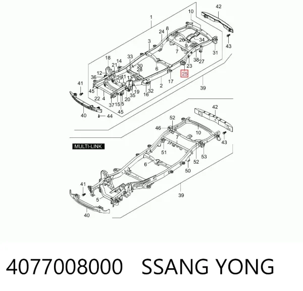  4077008000 Ssang Yong