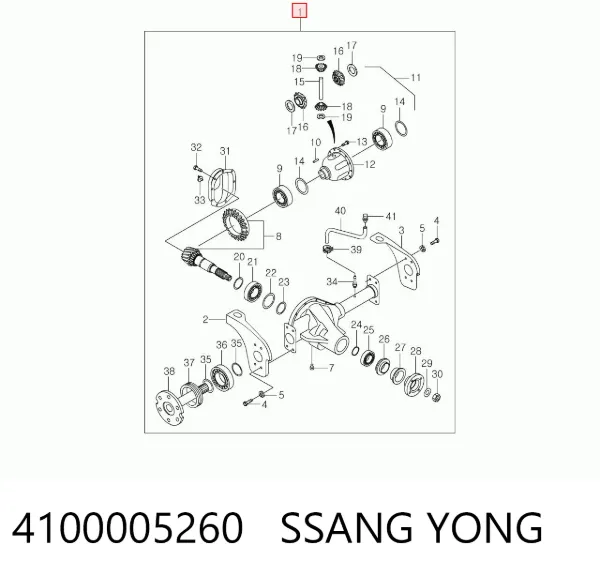  4100005260 Ssang Yong