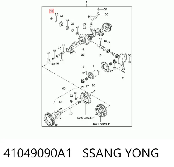  41049090A1 Ssang Yong