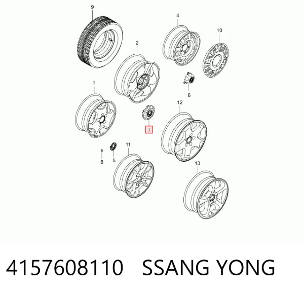  4157608110 Ssang Yong