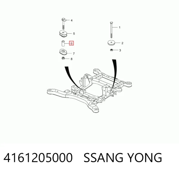  4161205000 Ssang Yong