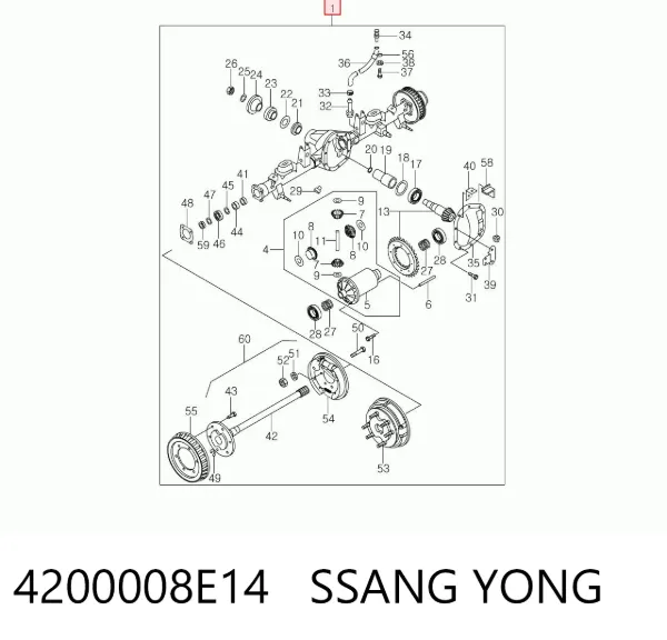  4200008E14 Ssang Yong