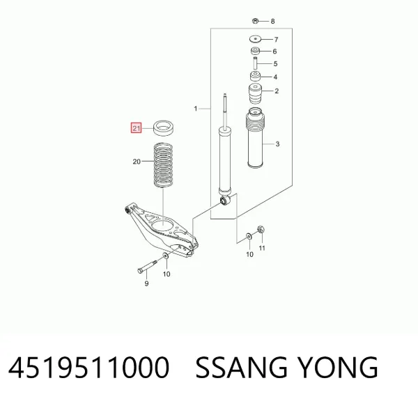  4519511000 Ssang Yong