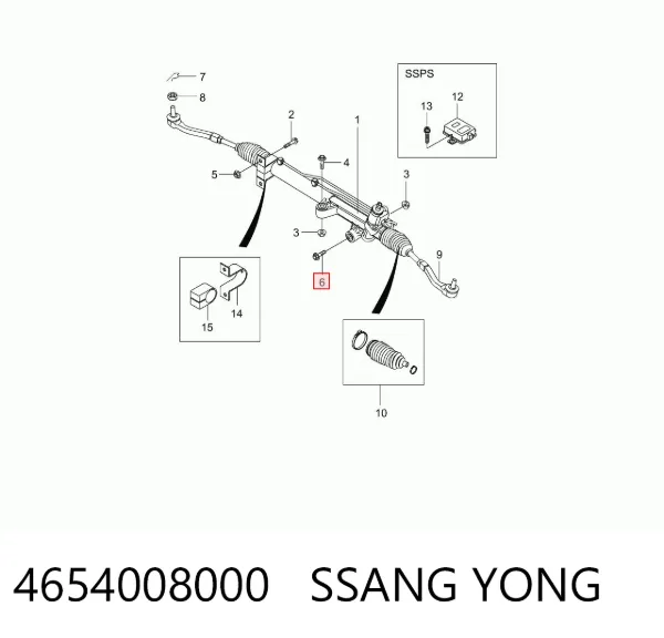  4654008000 Ssang Yong