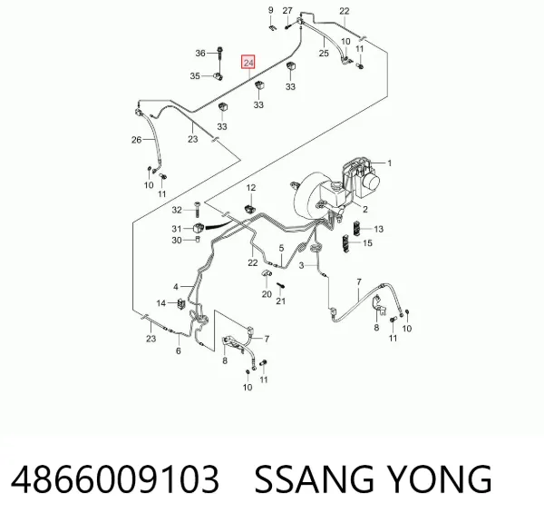  4866009103 Ssang Yong