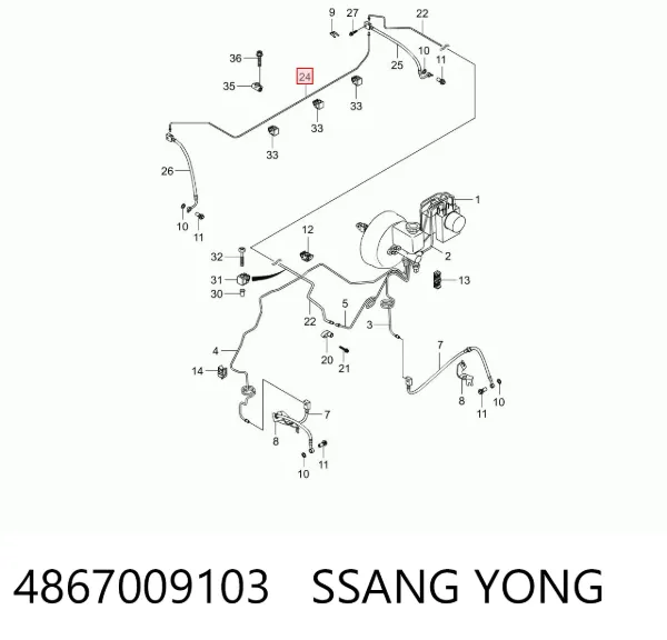  4867009103 Ssang Yong