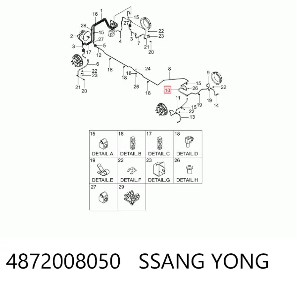  4872008050 Ssang Yong