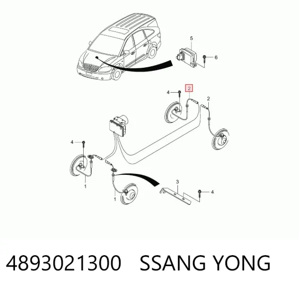  4893021300 Ssang Yong