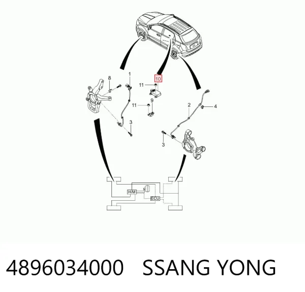  4896034000 Ssang Yong