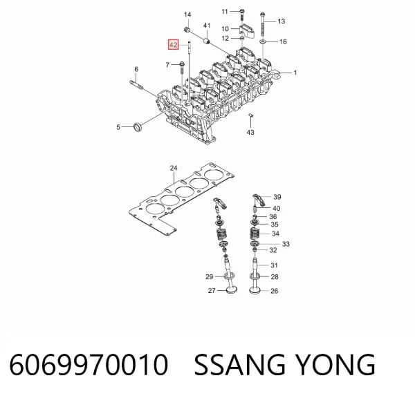  6069970010 Ssang Yong