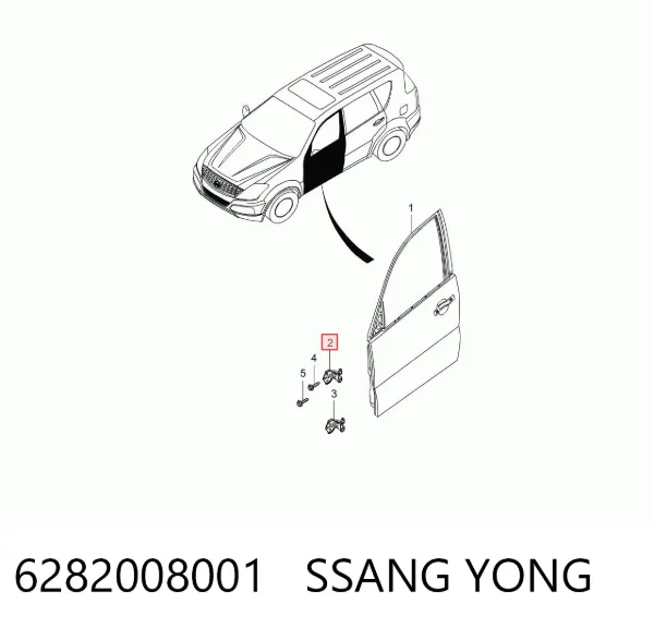  6282008001 Ssang Yong