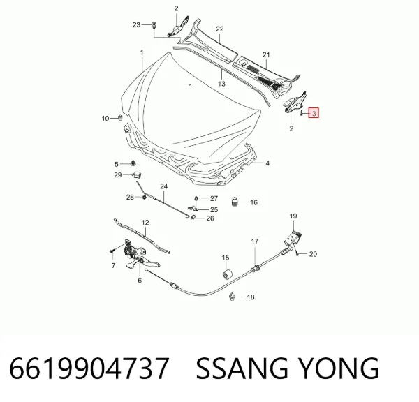  6619904737 Ssang Yong