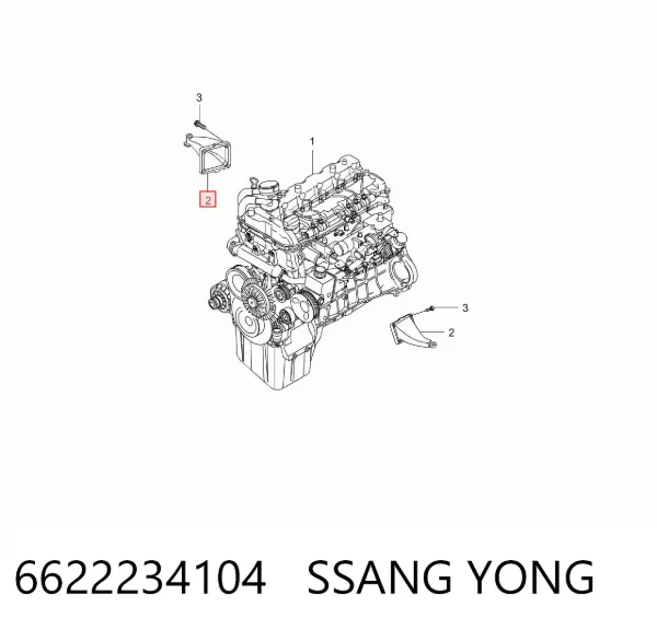  6622234104 Ssang Yong