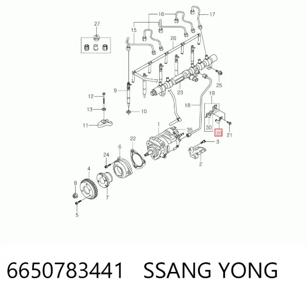  6650783441 Ssang Yong