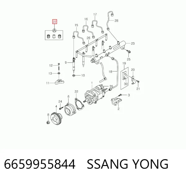  6659955844 Ssang Yong