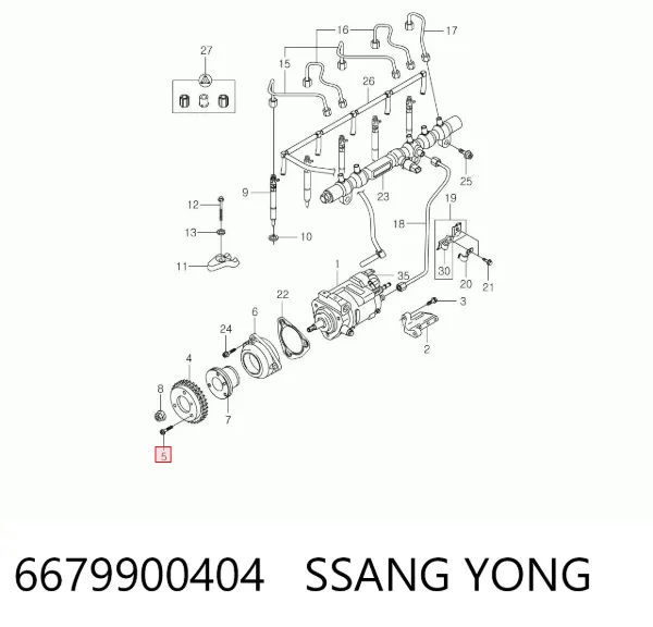  6679900404 Ssang Yong