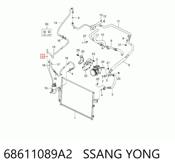  68611089A2 Ssang Yong
