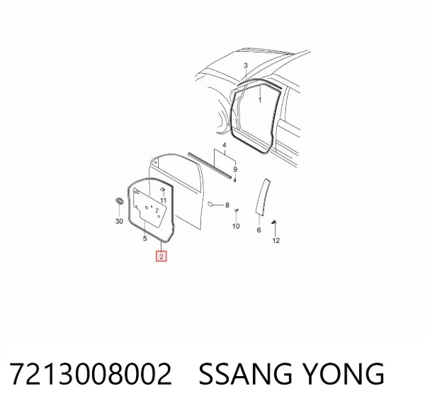  7213008002 Ssang Yong