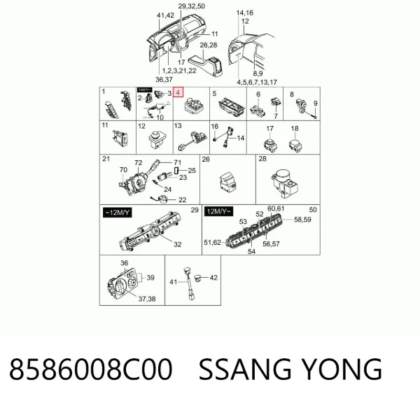  8586008C00 Ssang Yong