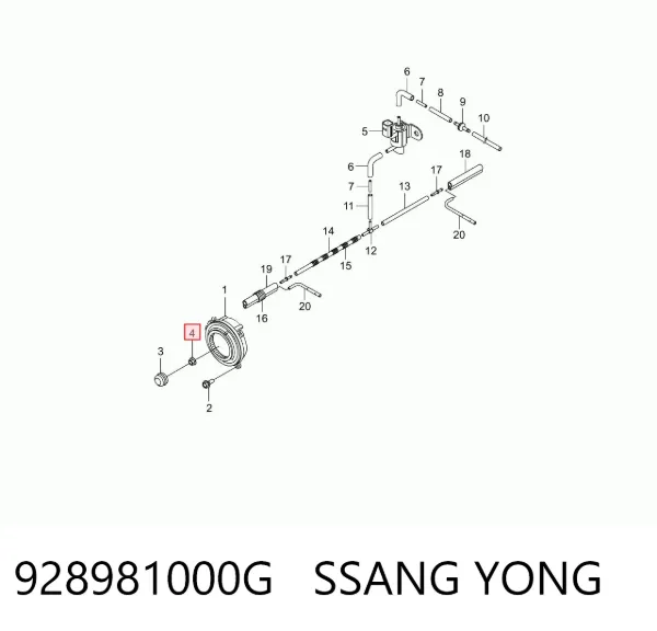  928981000G Ssang Yong