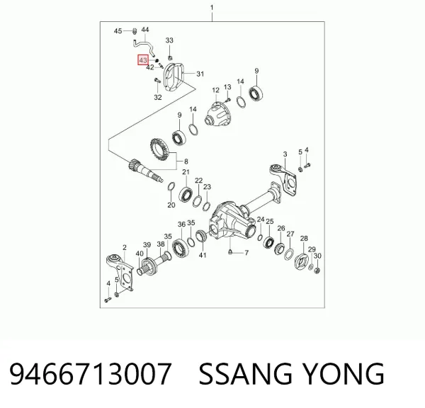  9466713007 Ssang Yong