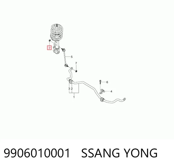  9906010001 Ssang Yong