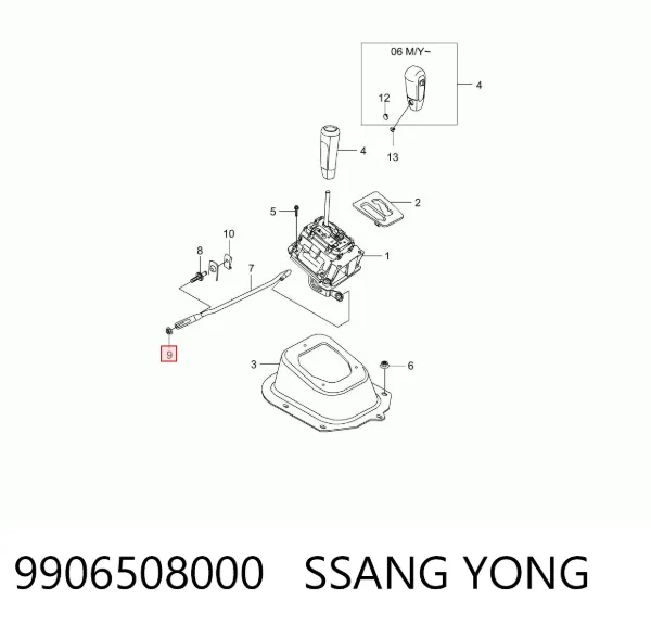  9906508000 Ssang Yong