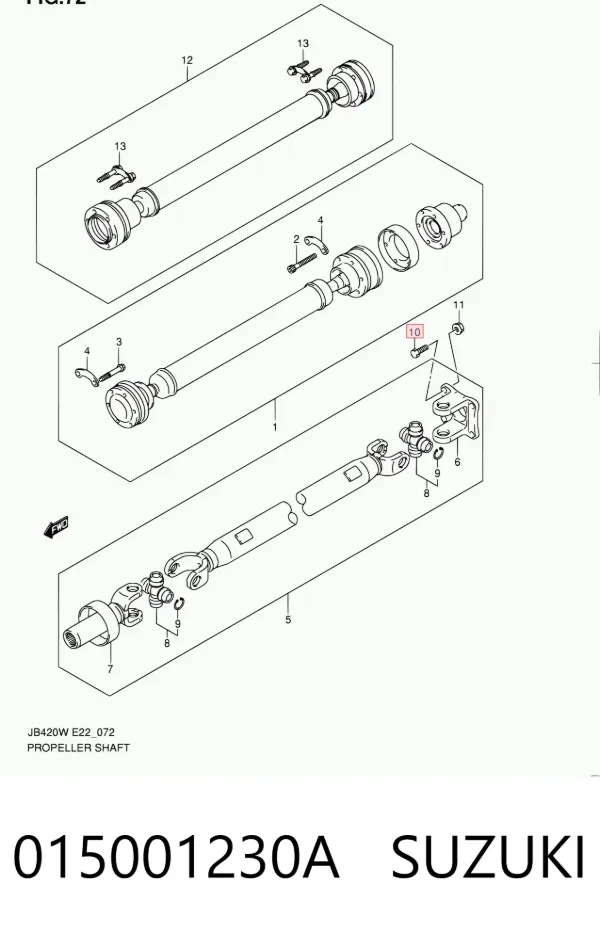  015001230A Suzuki