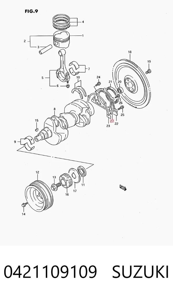  0421109109 Suzuki