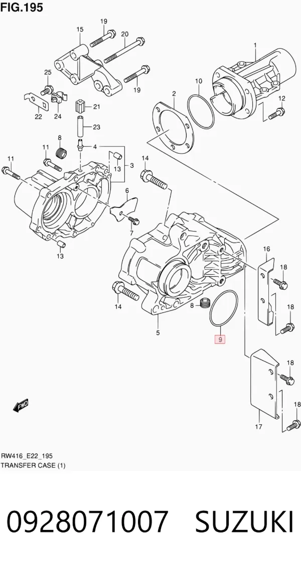  0928071007 Suzuki