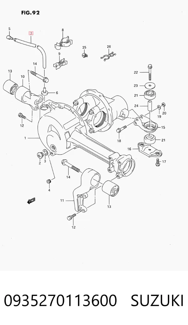  0935270113600 Suzuki