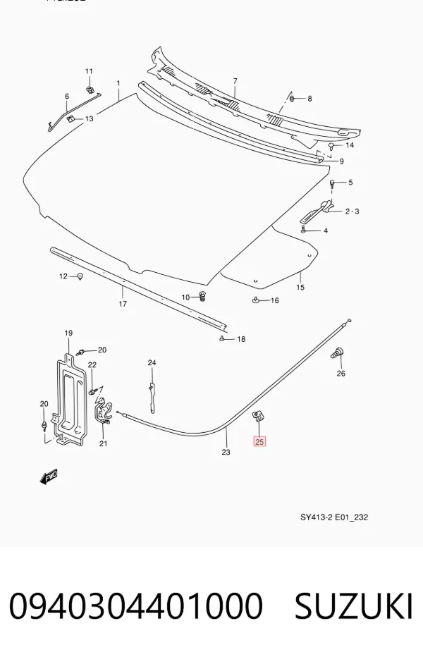  0940304401000 Suzuki