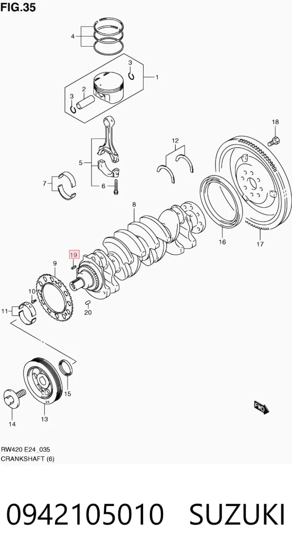  0942105010 Suzuki