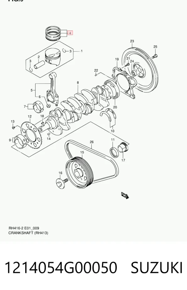  1214054G00050 Suzuki