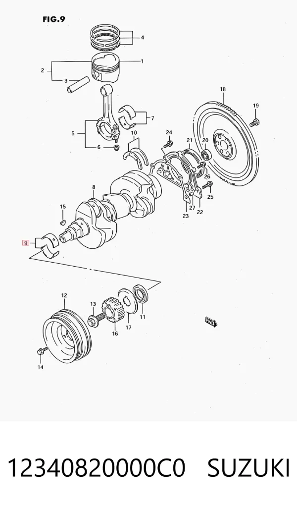  12340820000C0 Suzuki