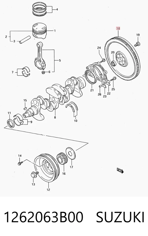 1262063B00 Suzuki